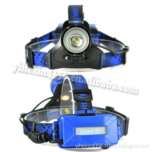 New Product Boruit B13 High Power CREE LED Headlamp / Zoom Headlight